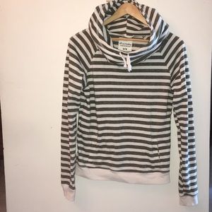 [4/$20] Cowlneck Striped Sweater